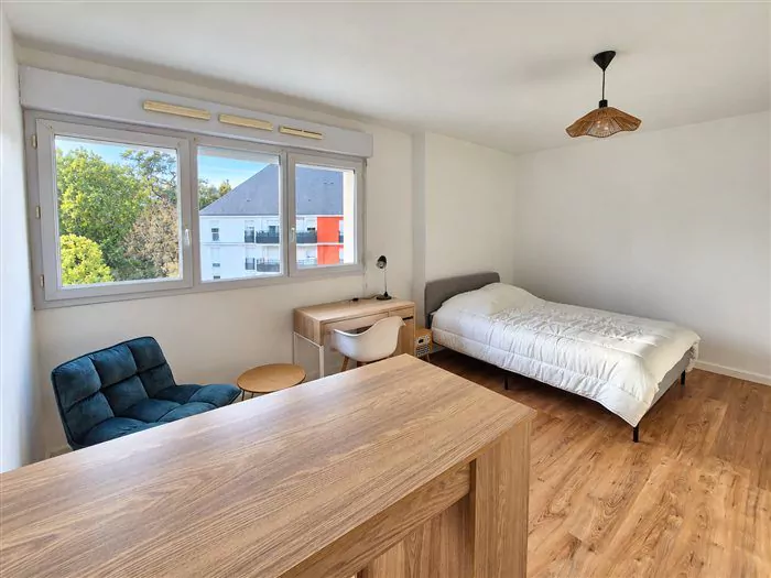 Studio meublé rénové du boulevard Michelet, à Nantes Petit Port